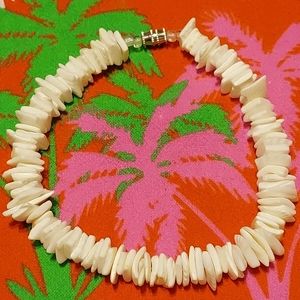 White Shell Anklet